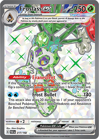 217/182 - Froslass Ex (Ultra Rare)