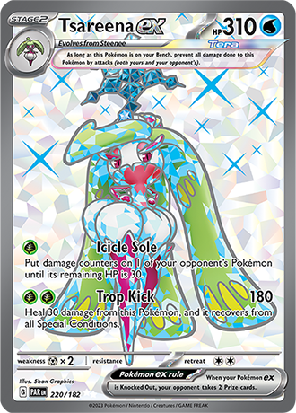 220/182 - Tsareena Ex (Ultra Rare)