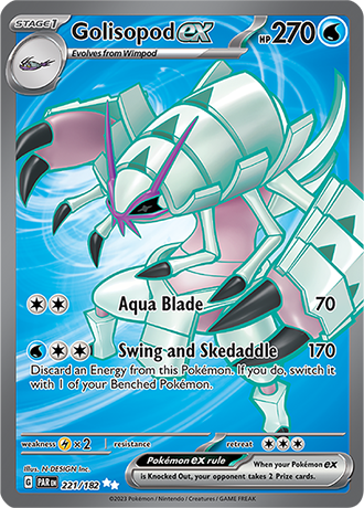 221/182 - Golisopod Ex (Ultra Rare)