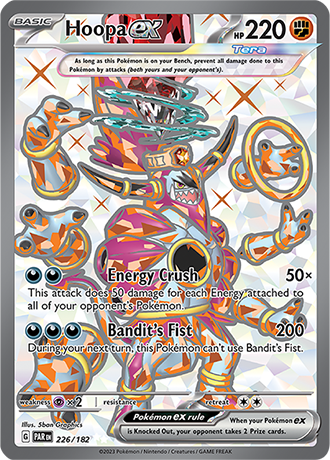 226/182 - Hoopa Ex (Ultra Rare)