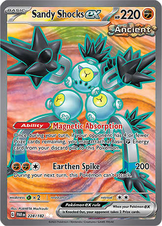 228/182 - Sandy Shocks Ex (Ultra Rare)