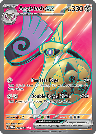 230/182 - Aegislash Ex (Ultra Rare)