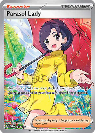 238/182 - Parasol Lady (Ultra Rare)