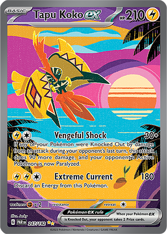 247/167 - Tapu Koko Ex (Special Illustration Rare)