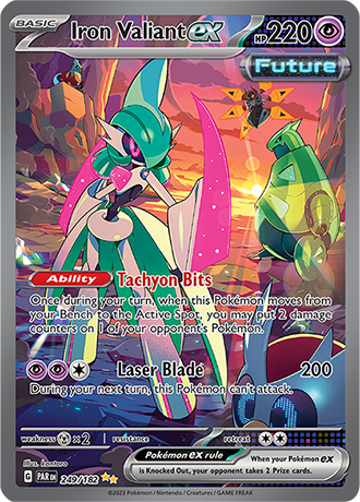 249/167 - Iron Valiant Ex (Special Illustration Rare)