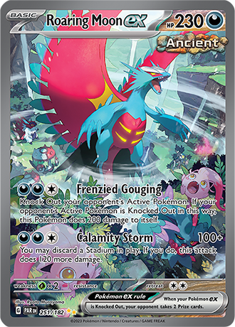 251/167 - Roaring Moon Ex (Special Illustration Rare)
