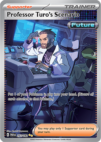 257/167 - Professor Turo's Scenario (Special Illustration Rare)