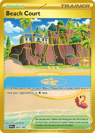 263/167 - Beach Court (Hyper Rare)
