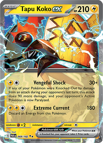068/182 - Tapu Koko Ex