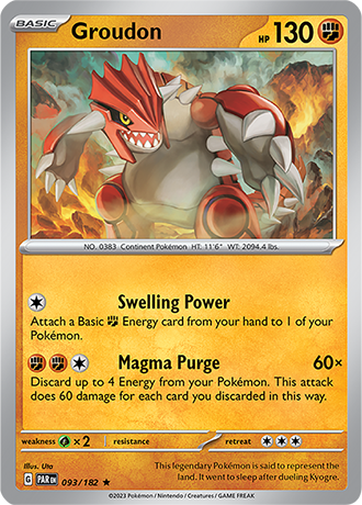 093/182 - Groudon