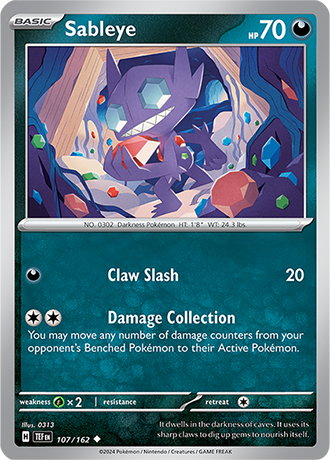 107/162 - Sableye