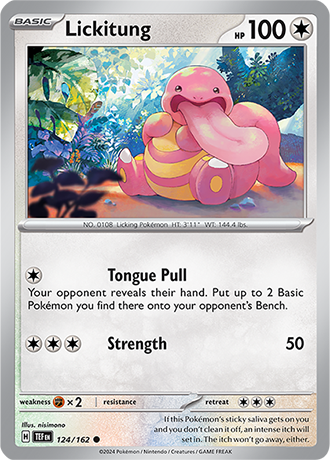 124/162 - Lickitung