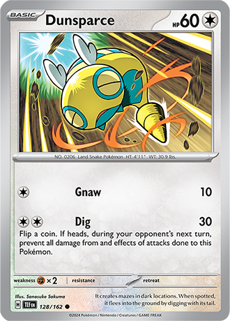 128/162 - Dunsparce