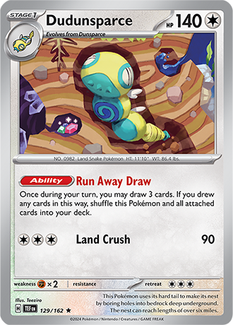 129/162 - Dudunsparce