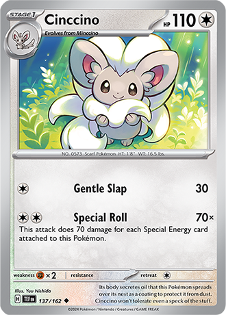137/162 - Cinccino