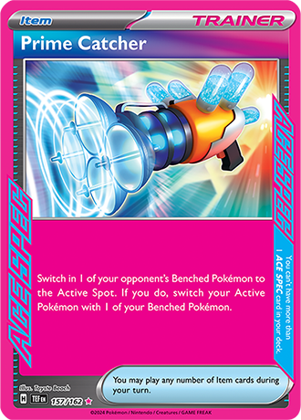 157/162 - Prime Catcher (ACE SPEC)