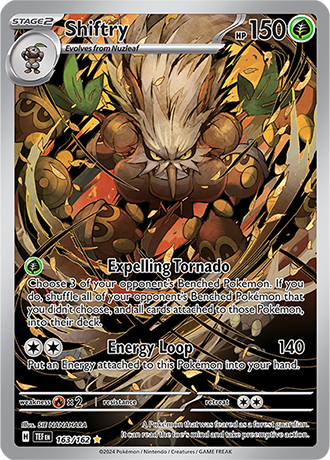 163/162 - Shiftry (Illustration Rare)