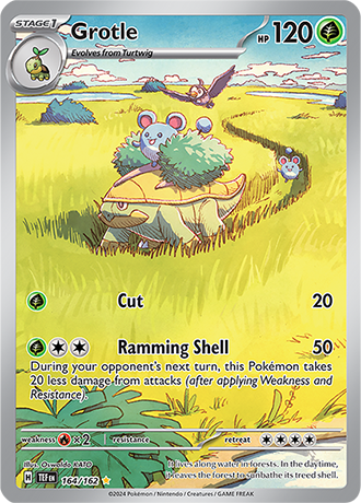 164/162 - Grotle (Illustration Rare)