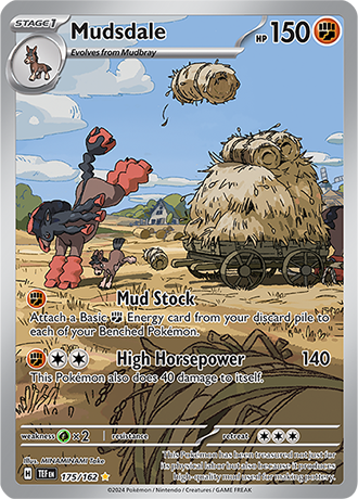 175/162 - Mudsdale (Illustration Rare)