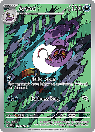 176/162 - Arbok (Illustration Rare)