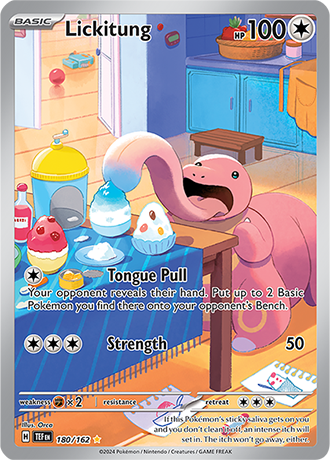 180/162 - Lickitung (Illustration Rare)