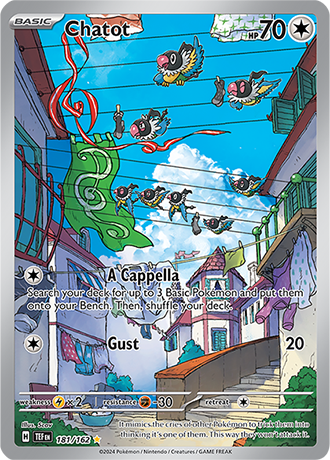 181/162 - Chatot (Illustration Rare)