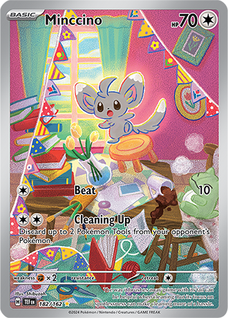 182/162 - Minccino (Illustration Rare)