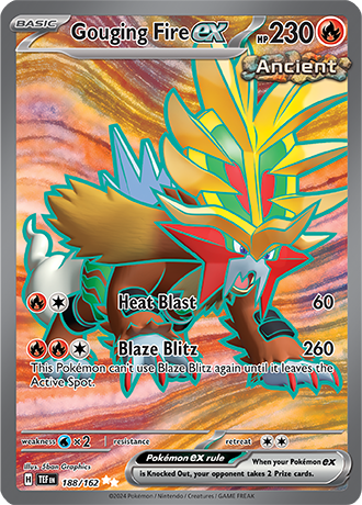 188/162 - Gouging Fire Ex (Ultra Rare)