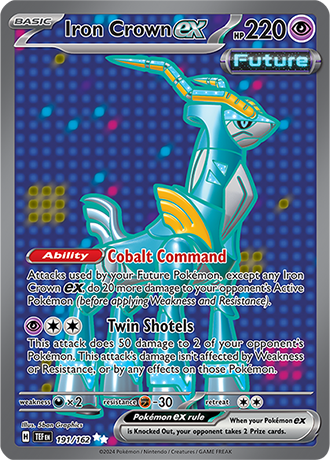 191/162 - Iron Crown Ex (Ultra Rare)