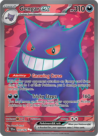 193/162 - Gengar Ex (Ultra Rare)