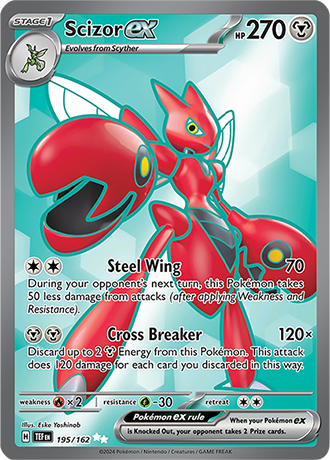 195/162 - Scizor Ex (Ultra Rare)