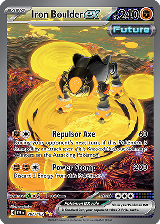207/167 - Iron Boulder Ex (Special Illustration Rare)
