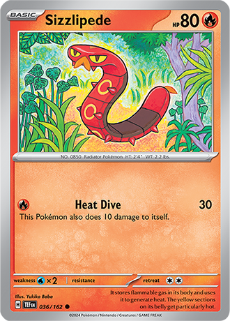 036/162 - Sizzlipede
