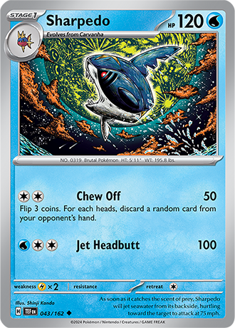 043/162 - Sharpedo