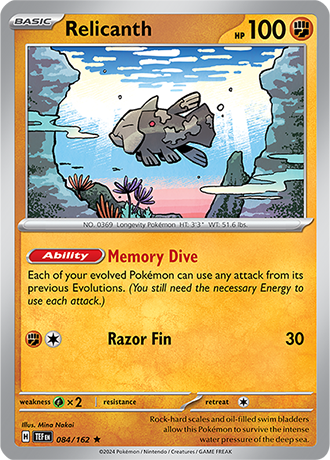 084/162 - Relicanth