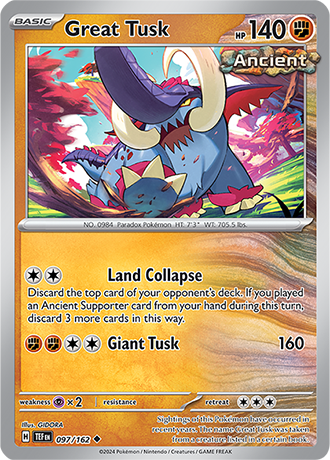 097/162 - Great Tusk