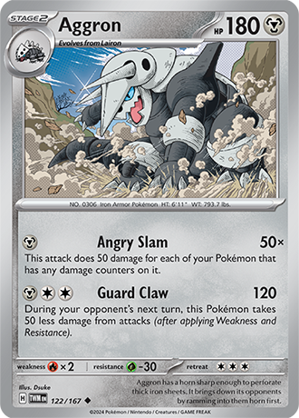 122/167 - Aggron
