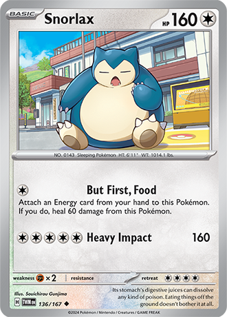 136/167 - Snorlax