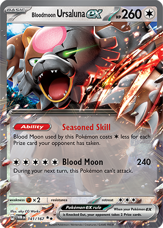 141/167 - Bloodmoon Ursaluna Ex