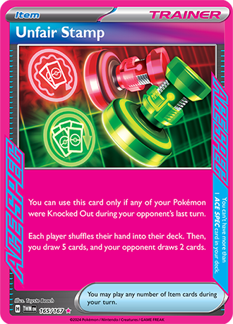 165/167 - Unfair Stamp (ACE SPEC)