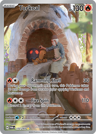 172/167 - Torkoal (Illustration Rare)