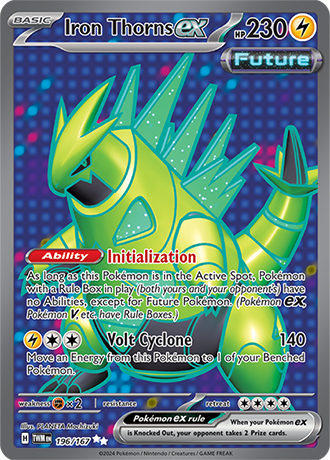 196/167 - Iron Thorns Ex (Ultra Rare)