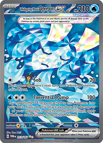 213/167 - Wellspring Mask Ogerpon Ex (Special Illustration Rare)