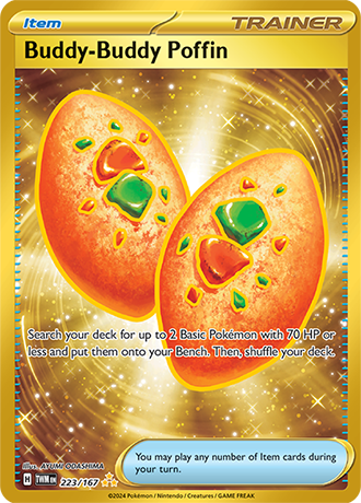 223/167 - Buddy-Buddy Poffin (Hyper Rare)