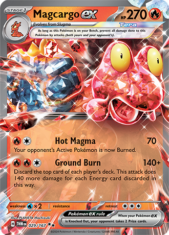 029/167 - Magcargo Ex