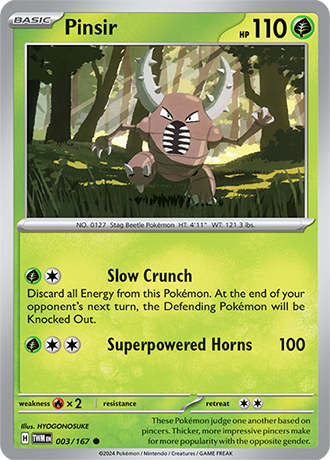 003/167 - Pinsir