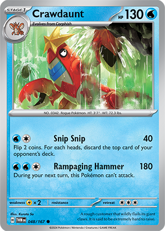048/167 - Crawdaunt