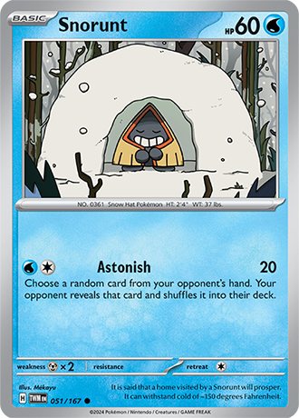 051/167 - Snorunt