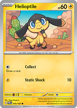 070/167 - Helioptile