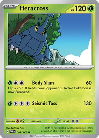 008/167 - Heracross